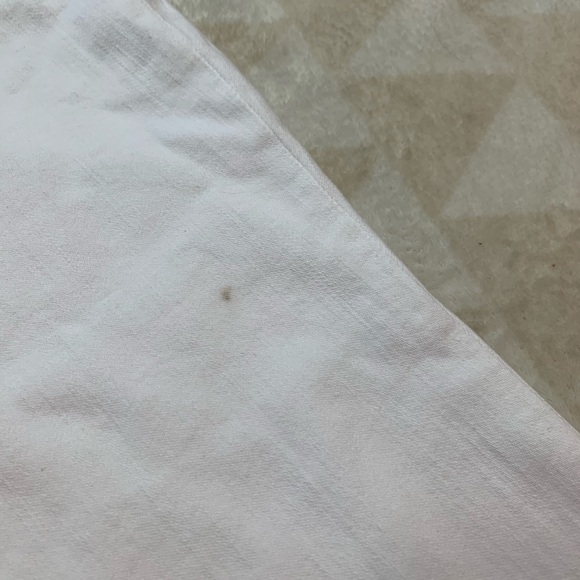 J crew 9” high rise toothpick jeans white 2021 - Picture 4 of 7